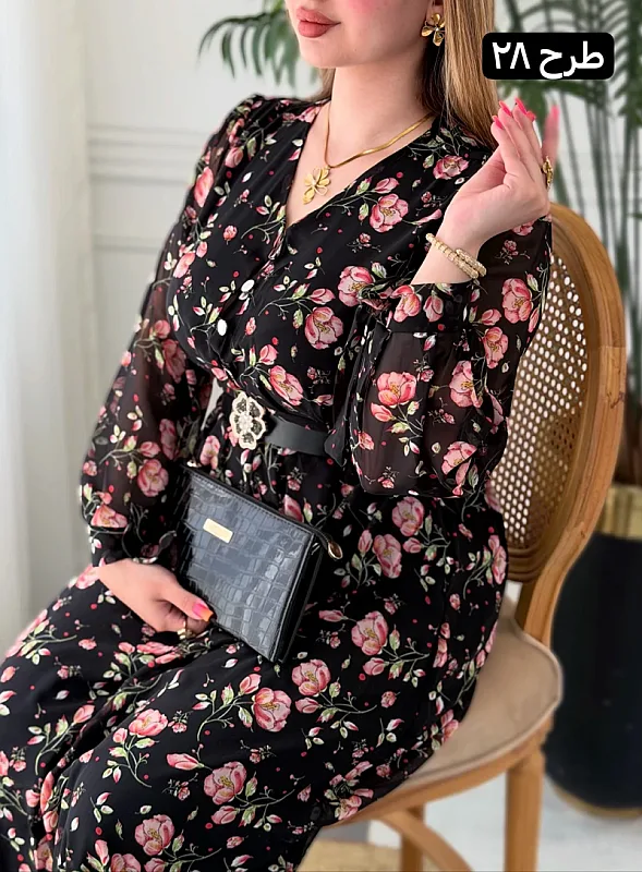 پیراهن روزمره مهتا 0407 27