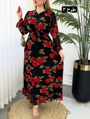 پیراهن روزمره گلناز 0421 2