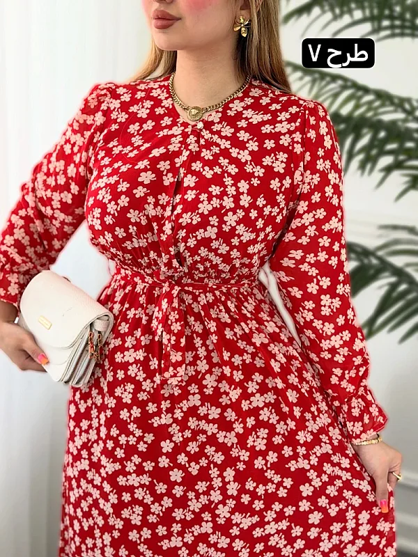 پیراهن روزمره گلناز 0421 7