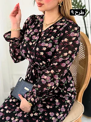پیراهن روزمره گلناز 0421 9