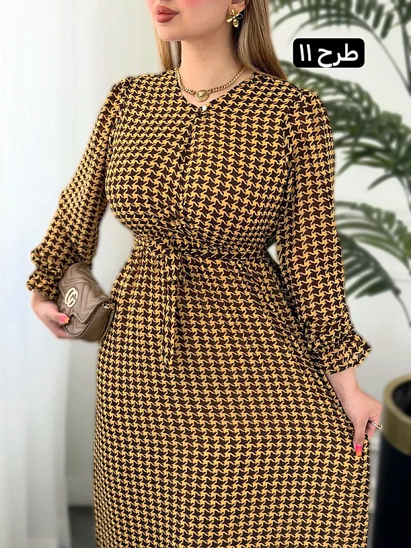 پیراهن روزمره گلناز 0421 12