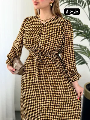 پیراهن روزمره گلناز 0421 12