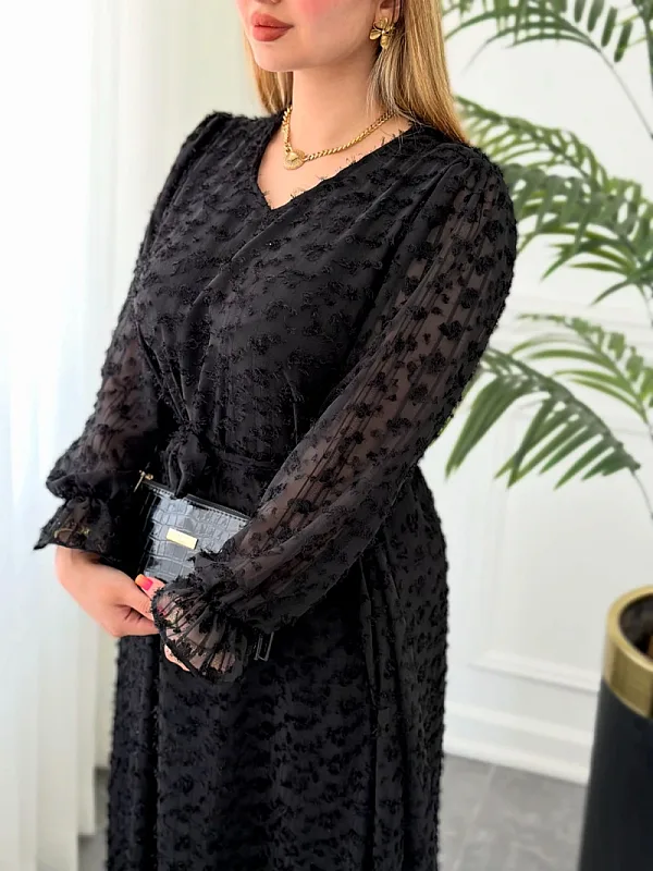 پیراهن روزمره نورا 0406