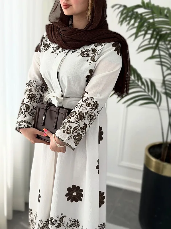 پیراهن روزمره بابونه 0419 2