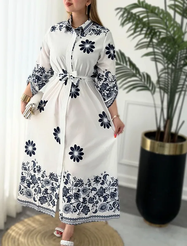 پیراهن روزمره بابونه 0419 3