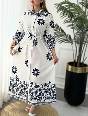 پیراهن روزمره بابونه 0419 3