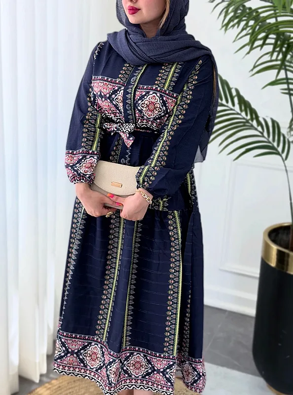 پیراهن روزمره ترنج 0416 2