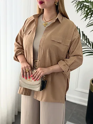 شومیز بغل دکمه 0478 3