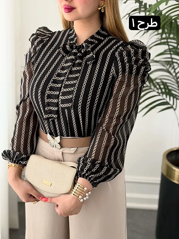 شومیز روژین 0495 2