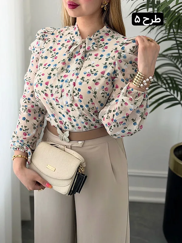 شومیز روژین 0495 5