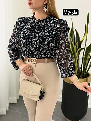 شومیز روژین 0495 7