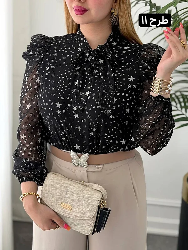شومیز روژین 0495 10