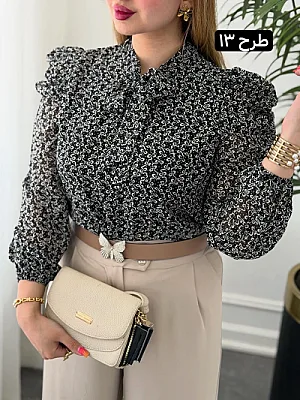 شومیز روژین 0495 12