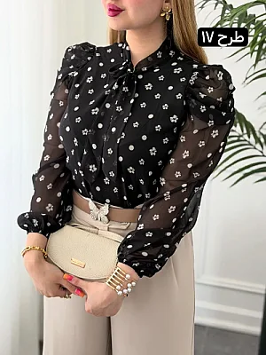 شومیز روژین 0495 14