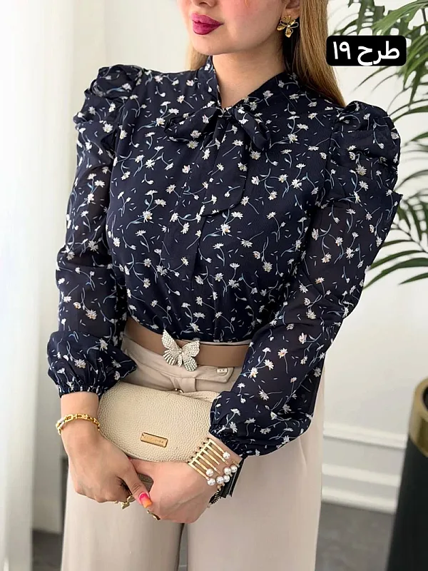 شومیز روژین 0495 17