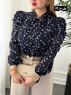شومیز روژین 0495 17