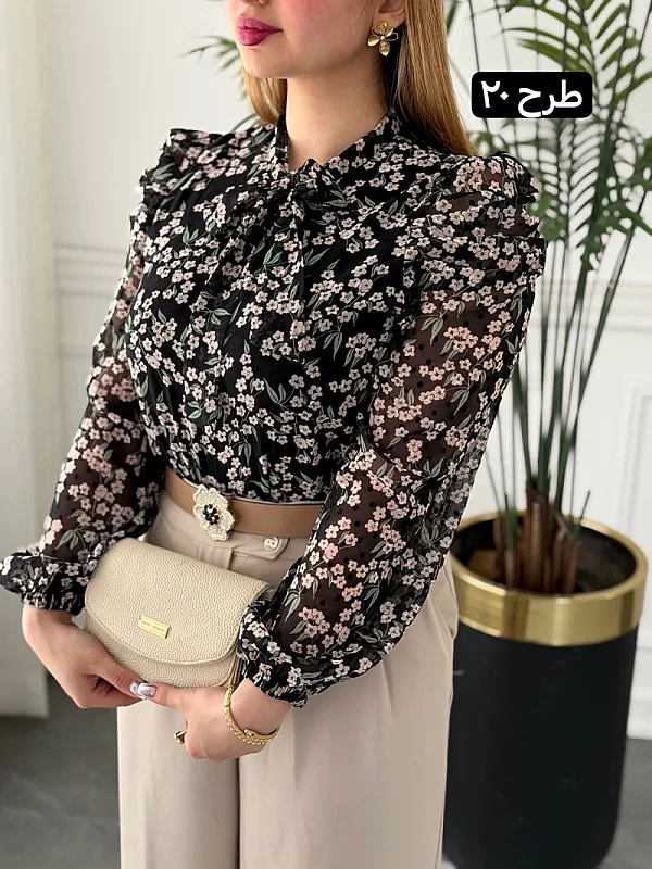 شومیز روژین 0495 18