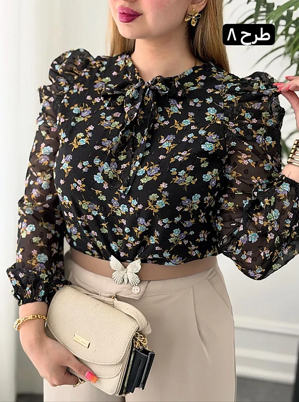 شومیز روژین 0495 19