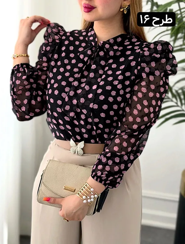 شومیز روژین 0495 20