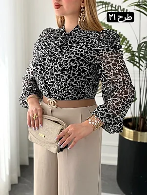 شومیز روژین 0495 21