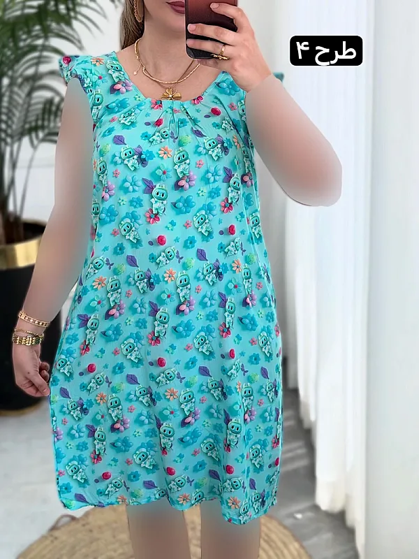 پیراهن ساتین 0529 3