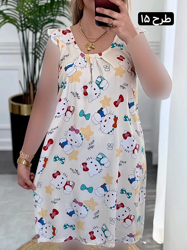 پیراهن ساتین 0529 15