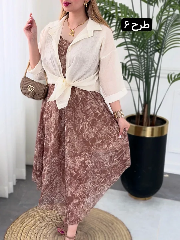 پیراهن سیمین 0543 6