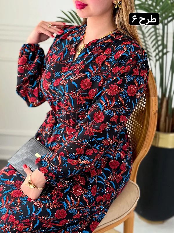 پیراهن نسترن 0587 6