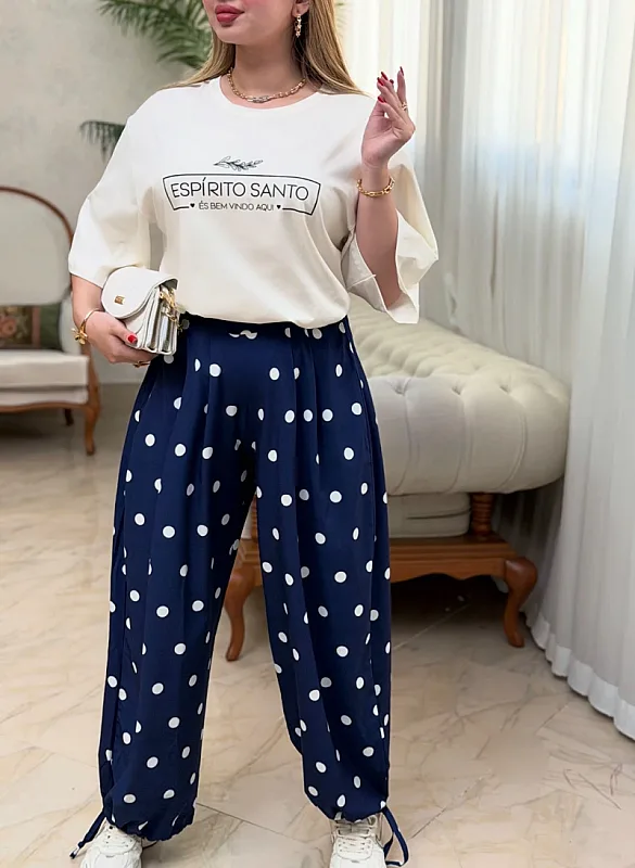 شلوار پارچه ای نازیلا 0689 2