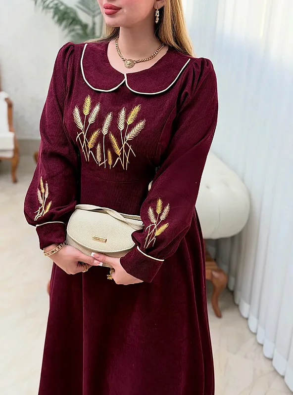 پیراهن گندم 0852 4