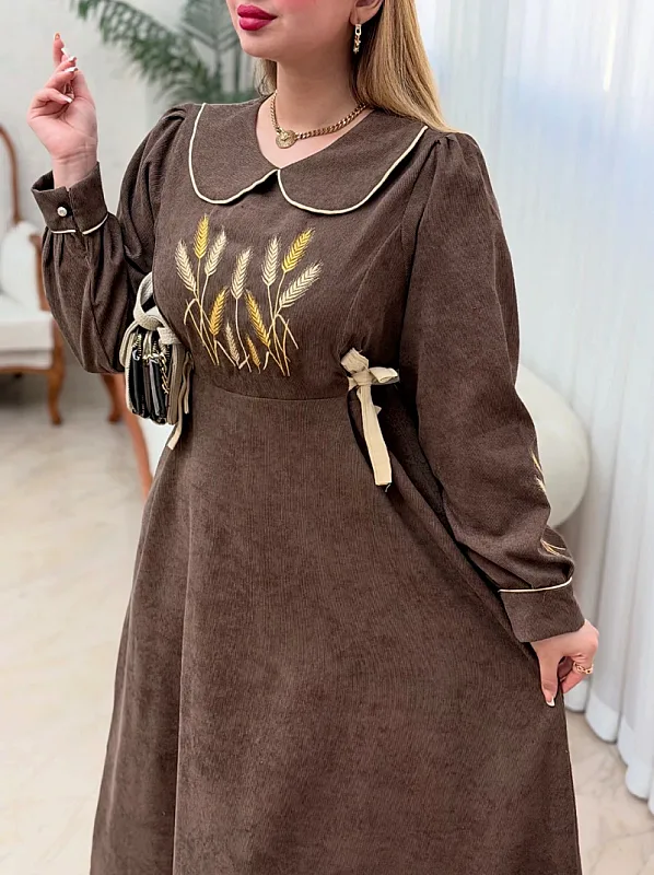 پیراهن گندم 0852 6