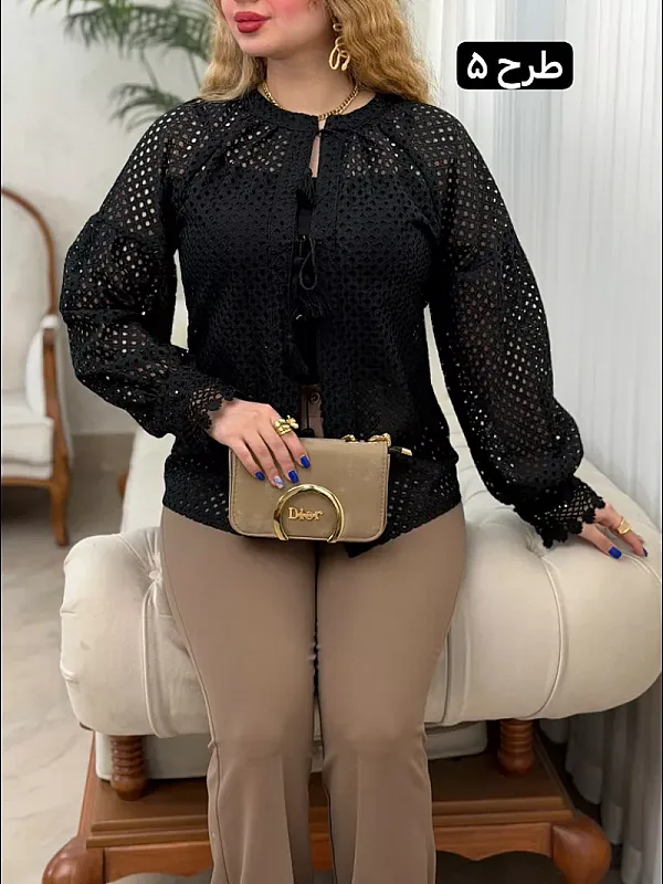 شومیز منگوله 0077 3