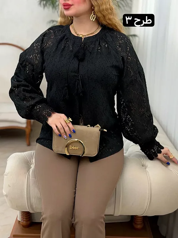 شومیز منگوله 0077 4