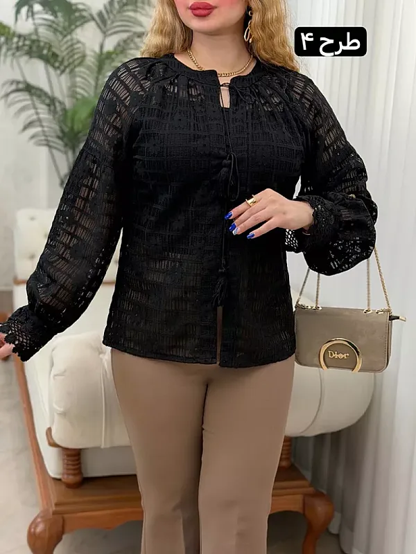 شومیز منگوله 0077 5