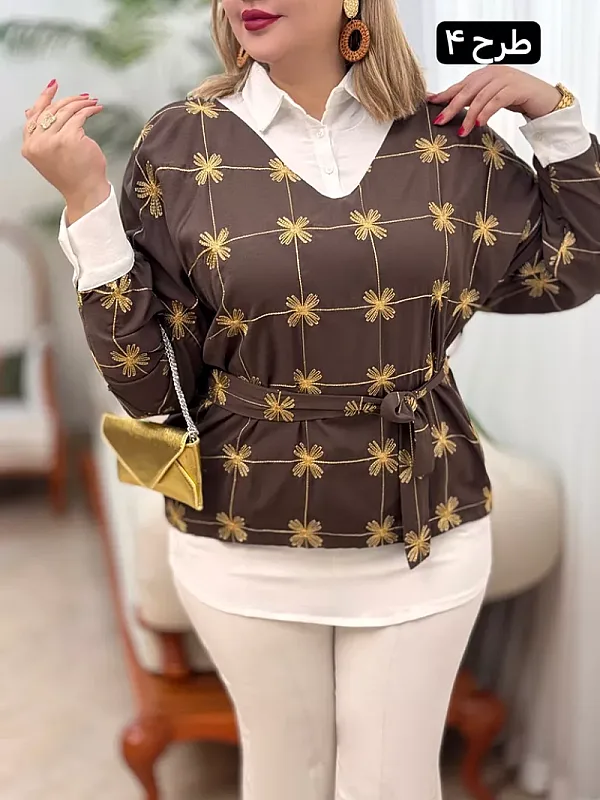 شومیز سمیرا 0097 4